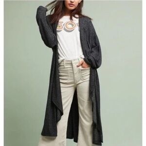 Anthropologie Saturday Sunday Downtime Duster Long Oversized Cardigan Size S